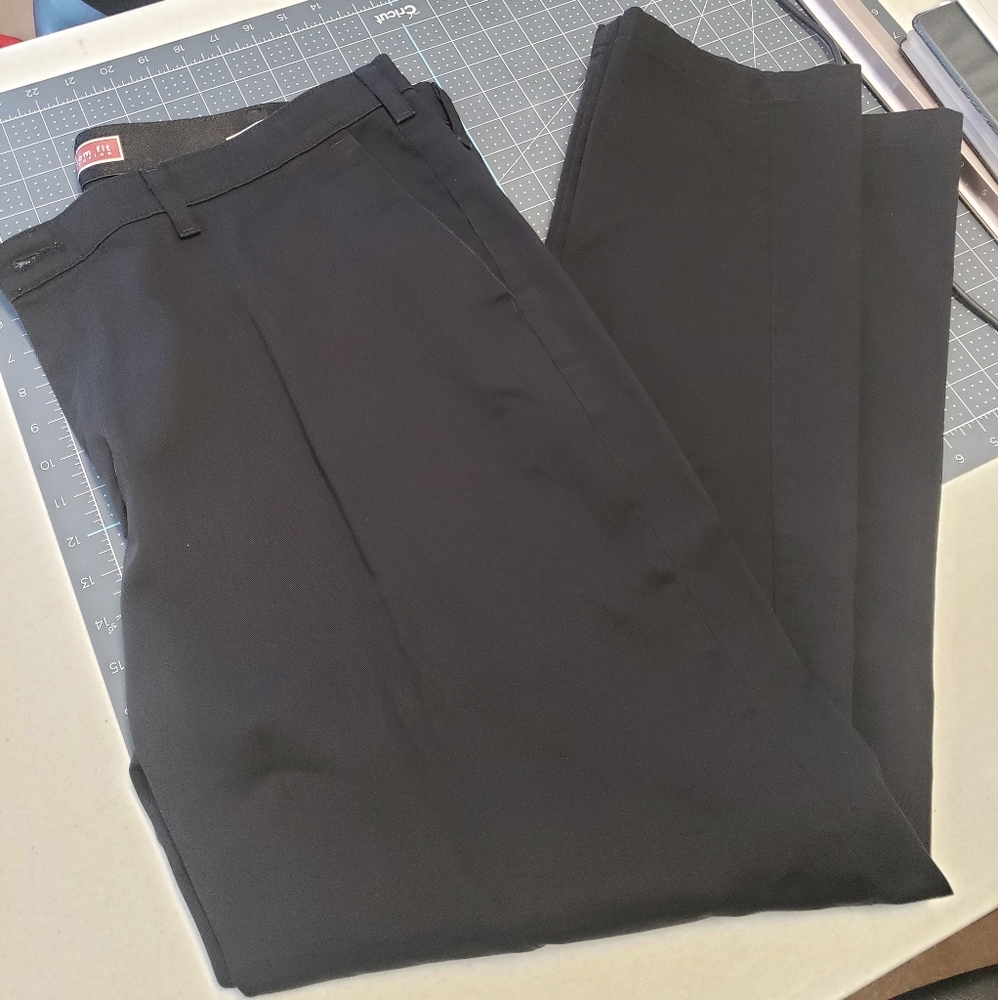 Black slacks